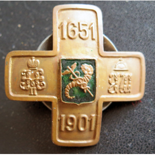 RUSSIE IMPERIALE : insigne du 4° régiment des Uhlans (vieille copie)
