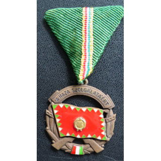 HONGRIE : Médaille de 3° Classe pour le service de la patrie
