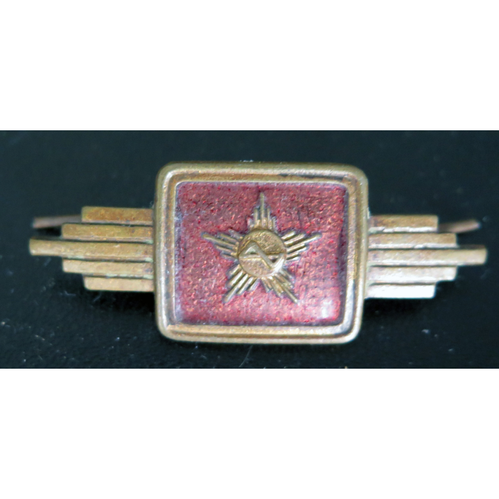 URSS : insigne métallique de brevet militaire soviétique