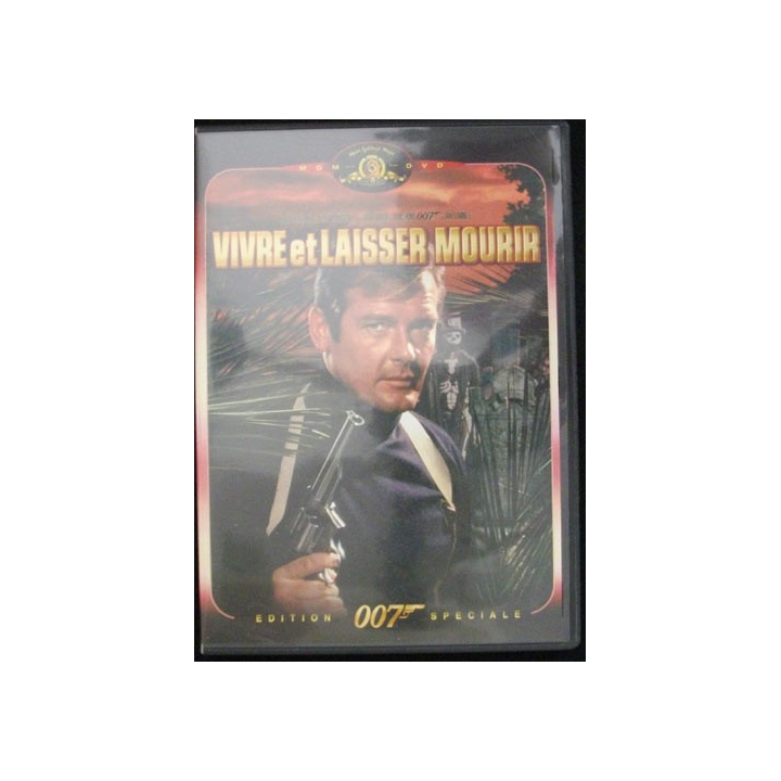 DVD : VIVRE ET LAISSER MOURIR JAMES BOND 007 (ROGER MOORE)