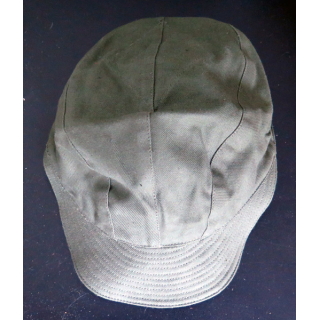 Casquette française vert armé de taille 61 Etats Boye site 17/76 bout arrondi élastiques arrière