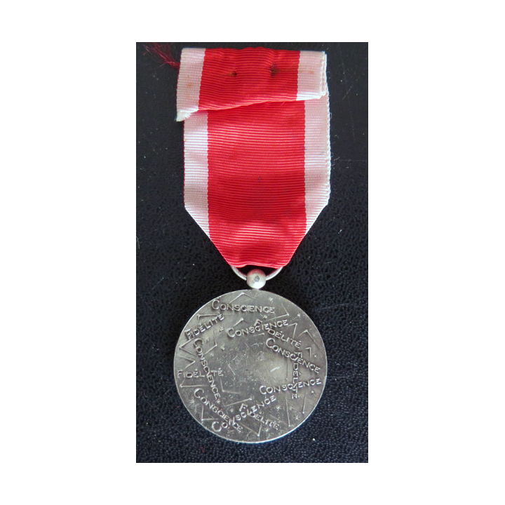 FRANCE : médaille de la société industrielle de Rouen en bronze argenté