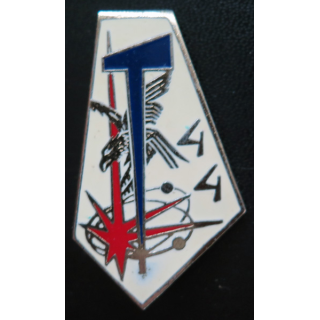 44° RT : insigne du 44° régiment de transmissions de fabrication Drago G. 2308