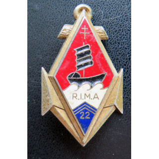 22° RIMA : 22° régiment d'infanterie de marine de fabrication Delsart H. 186