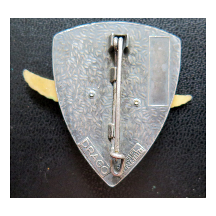 ET 803 : Insigne de l'escadron de transmissions 803 de fabrication Drago Noisiel