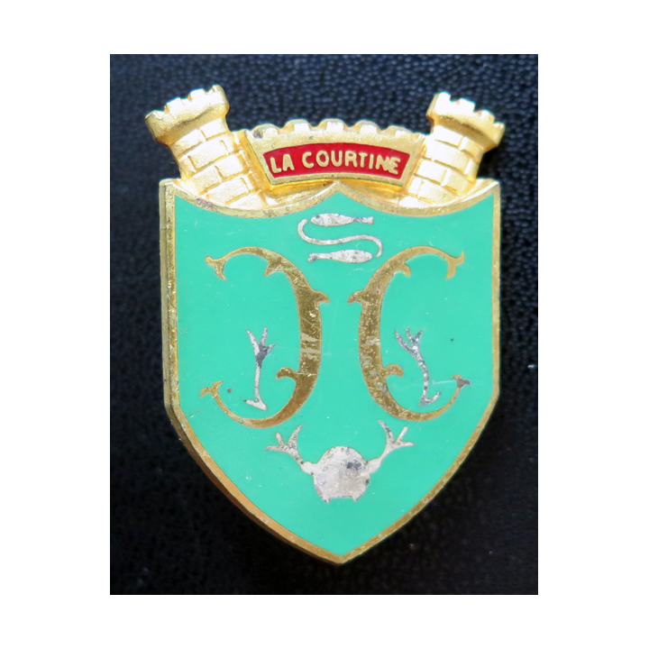 35° CC 35° compagnie de camp Drago Paris G 2363 tour écu ramure cerf