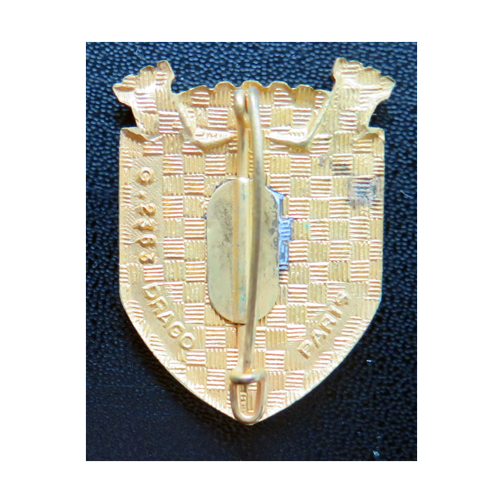 35° CC 35° compagnie de camp Drago Paris G 2363 tour écu ramure cerf