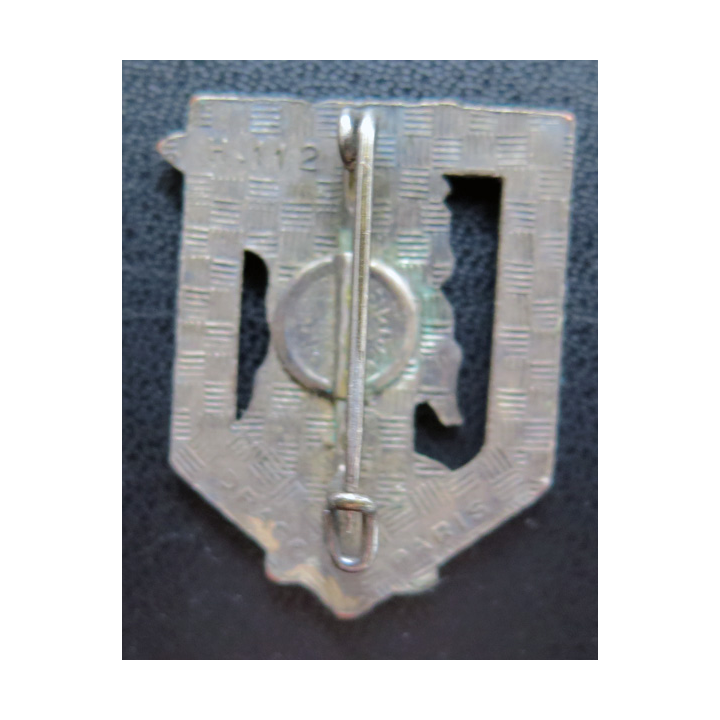 92° RI : insigne métallique du 92° régiment d'infanterie de fabrication Drago H. 112