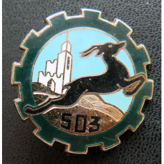 503° RT : 503° régiment du train de fabrication Drago Paris G. 2635 36 mm