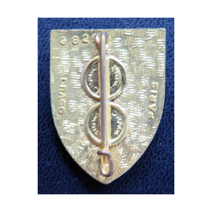 6° régiment de cuirassiers de fabrication Drago Paris G. 829 en émail