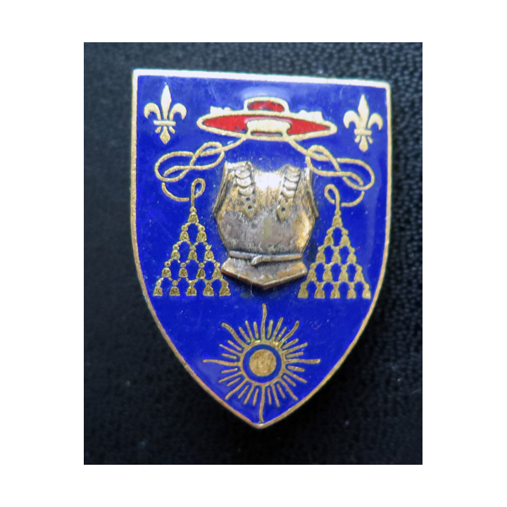 6° régiment de cuirassiers de fabrication Drago Paris G. 829 en émail