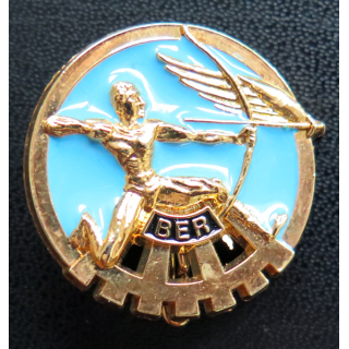 BER : insigne métallique de la base école de Rochefort de fabrication Arthus Bertrand A. 521
