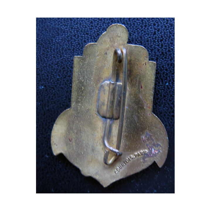 6° régiment d'infanterie coloniale de fabrication Courtois en émail