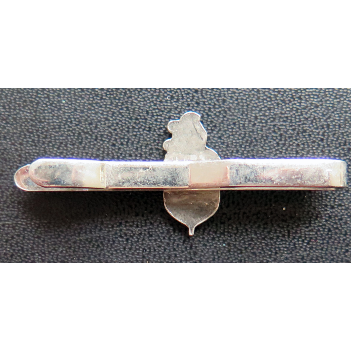 GENDARMERIE : Pince à cravate argentée