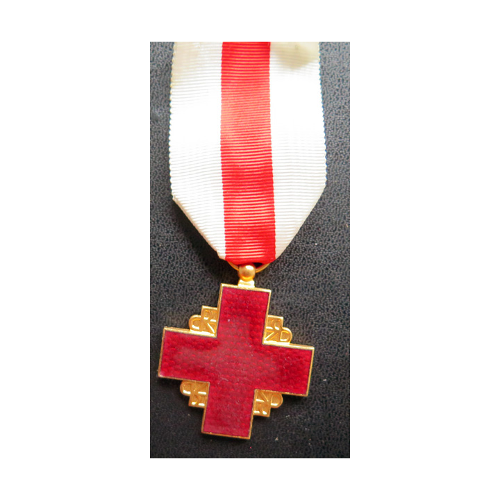 FRANCE : Médaille de la Croix rouge française classe or