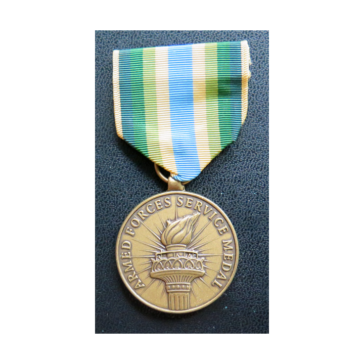 USA : Armed Forces service medal in pursuit of democracy