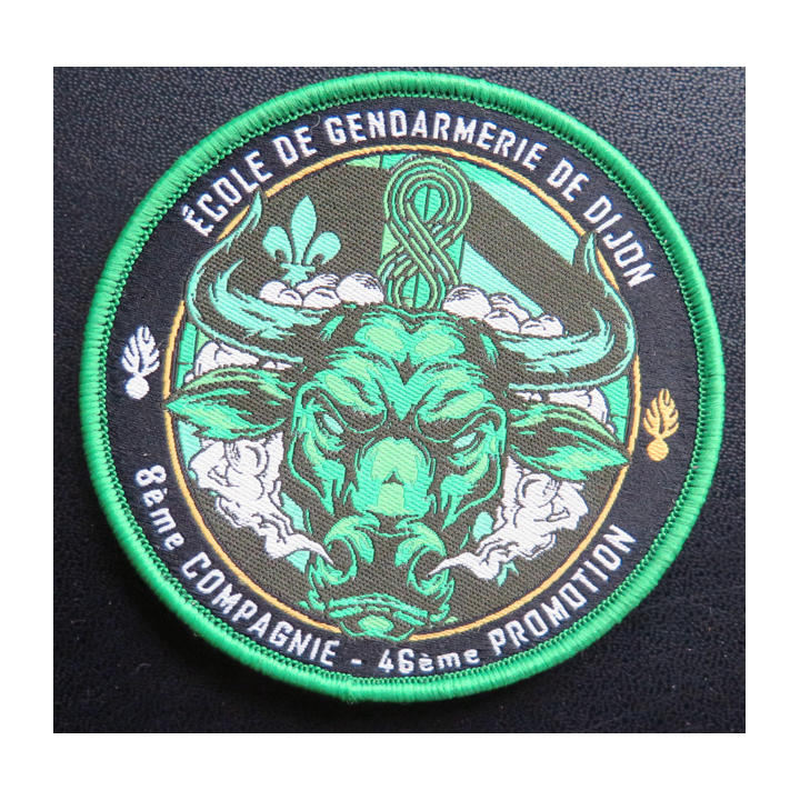 TISSU : insigne tissu de la 8° compagnie de l'ESOG Dijon 46° promotion