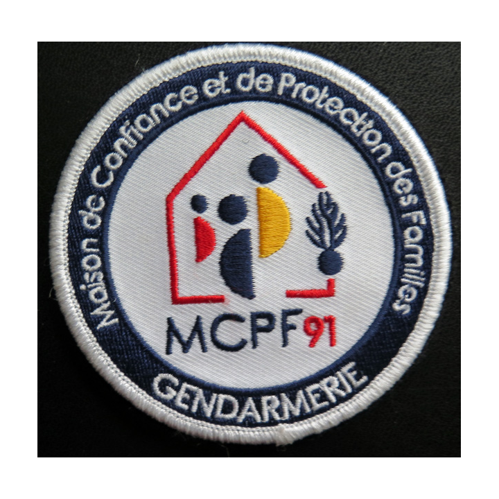 TISSU : insigne tissu de la MCPF 91 maison de confiance et de protection des familles