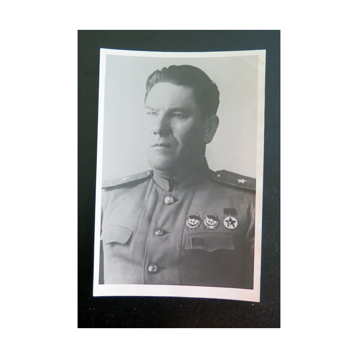 URSS : photo du Major général Martzinkevitch V.N 12 x 18 cm