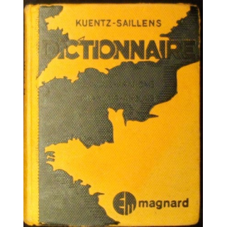 Dictionnaire KUENTZ-SAILLENS anglais - Français et Français - Anglais
