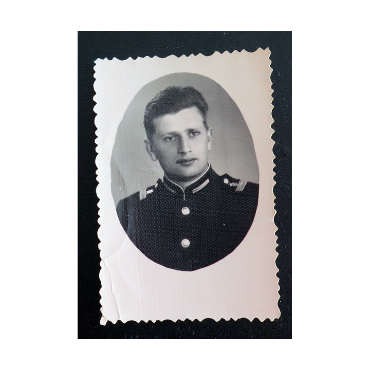 URSS : photo du sergent junior du 2° régiment de pontonniers Eskin E. Bendery 1960 5,5 x 8,5 cm