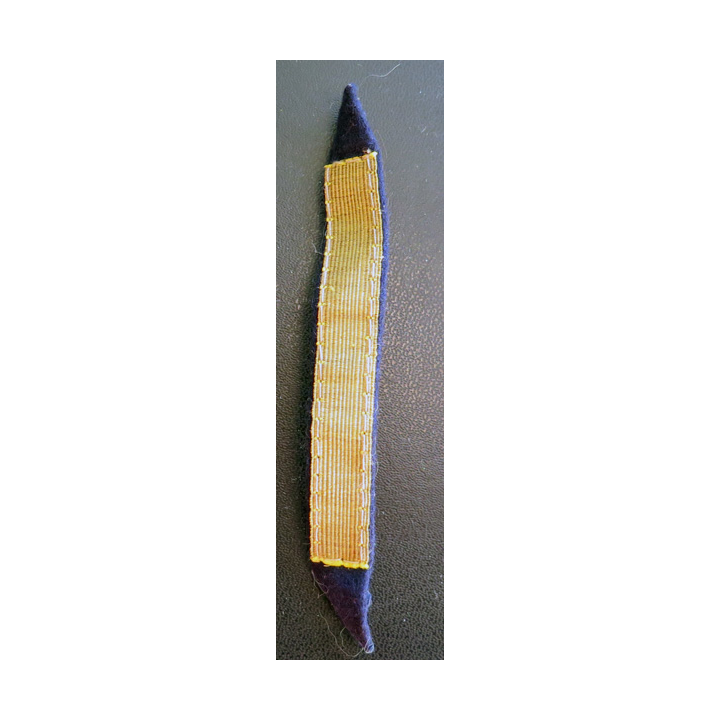 URSS : paire de galons dorés de Lieutenant junior de la Marine