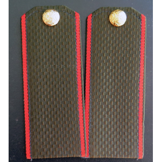 RUSSIE : paire d'épaulettes de soldat des Forces terrestres