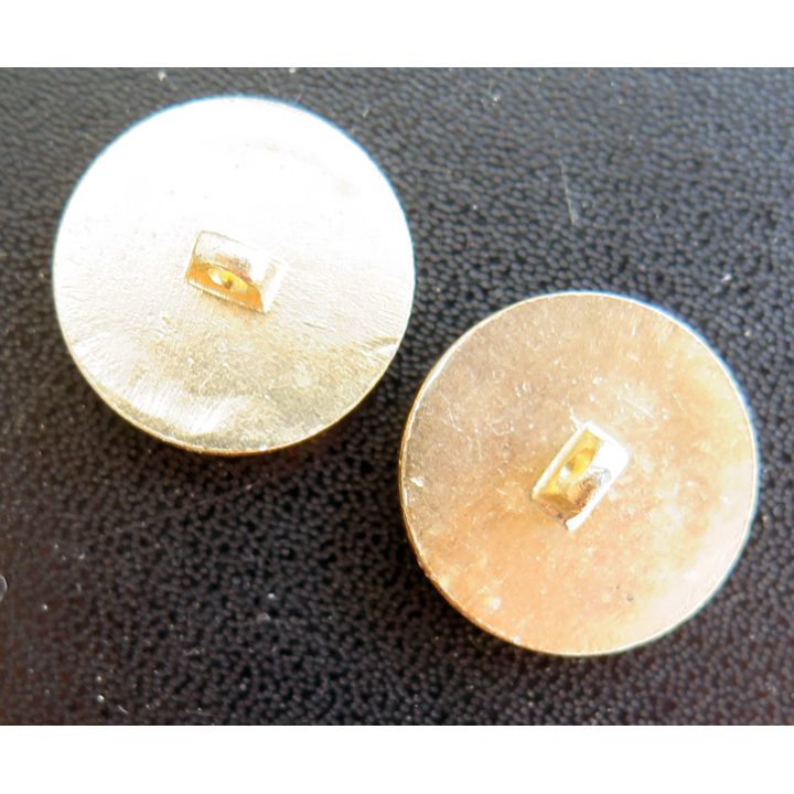 URSS : lot de 2 boutons dorés de l'armée soviétique