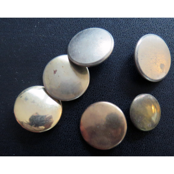 lot de 6 boutons
