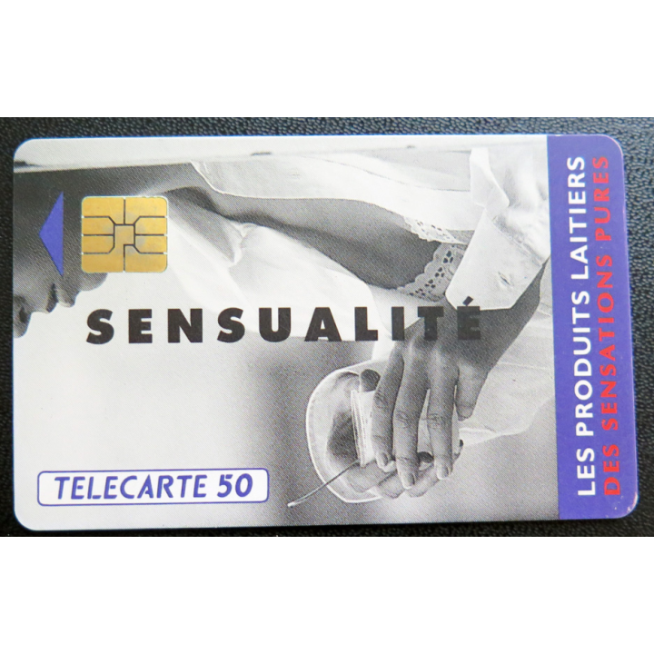 Carte téléphonique Télécarte 50 Sensualité