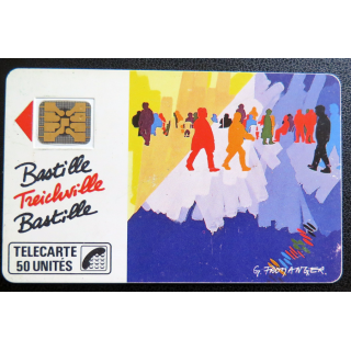Carte téléphonique Télécarte 50 Bastille