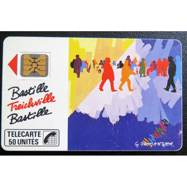 Carte téléphonique Télécarte 50 Bastille