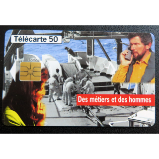 Carte téléphonique Télécarte 50 Des métiers et des hommes