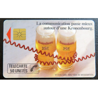 Carte téléphonique Télécarte 50 Kronenbourg