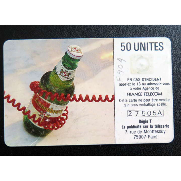 Carte téléphonique Télécarte 50 Kronenbourg