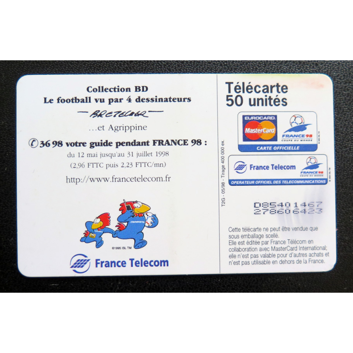 Carte téléphonique Télécarte 50 silence je choute