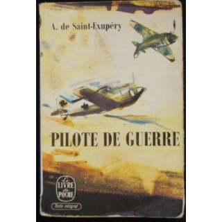Pilote de guerre de A. de Saint-Exupéry aux éditions Gallimard