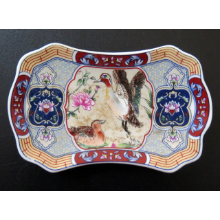 Coupelle en céramique porte sachets de thé collection ARTI M 11,5 x 7 cm