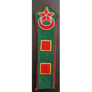 AZERBAÏDJAN SOVIETIQUE : insigne tissu de Chef de peloton de la Garde frontière 1920 (vieille copie)