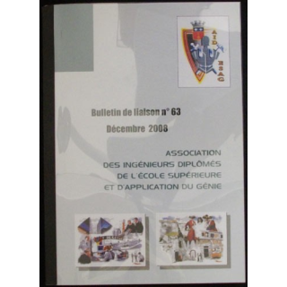 AIDESAG : bulletin de liaison n°63 de décembre 2008
