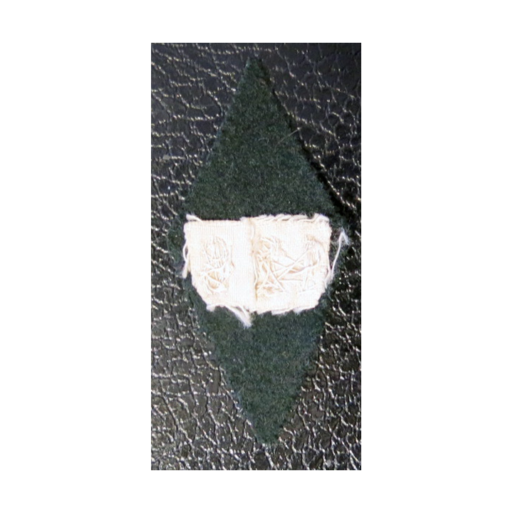 PATTE DE COL : Patte de col du 126° groupe de transport de personnel de 1939 chiffre en canetille