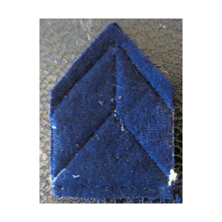 LOSANGE DE BRAS MODÈLE 45 : écusson et galons de manche de brigadier chef hors unité des chasseurs d'Afrique ( RCA) AFN