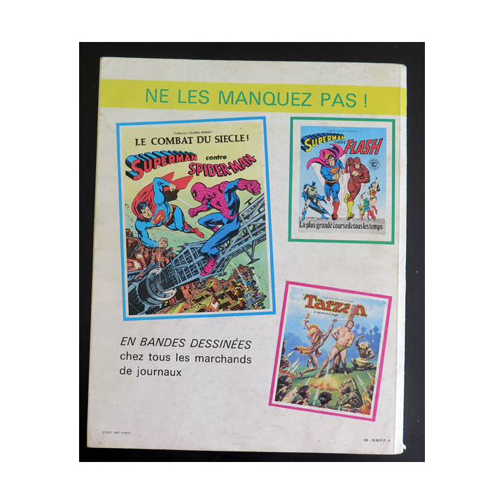 BD : RINTINTIN Album n° 2 1978