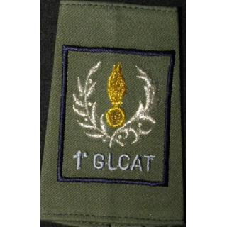FOURREAU COMBAT 1°GLCAT BORDURES NOIRES