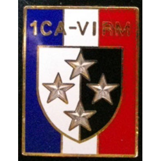 1° CA-VI° RM : 1° CORPS DARMÉE VI° RÉGION MILITAIRE de fabrication Ballard