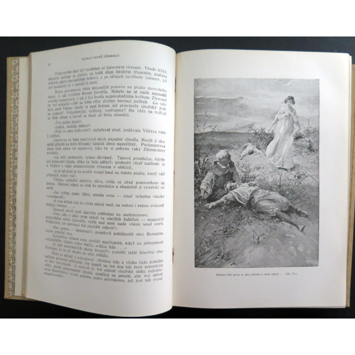Livre tchèque de Zlata Kniha V. Benese Trebizskeho illustré par venceslav Cerny Tome VI