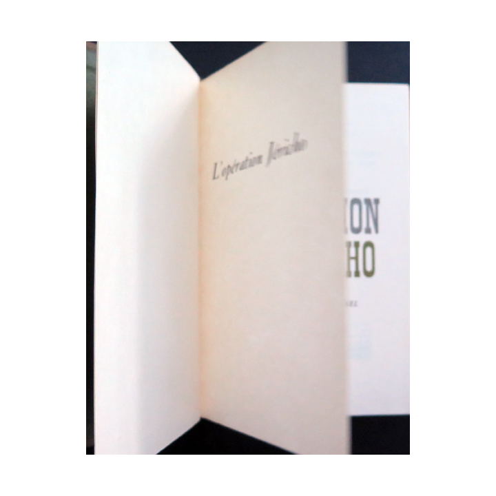 L'opération Jéricho de Rémy Editions Famot 1974