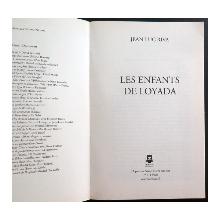 Les enfants de Loyada par Jean-Luc Riva 2016