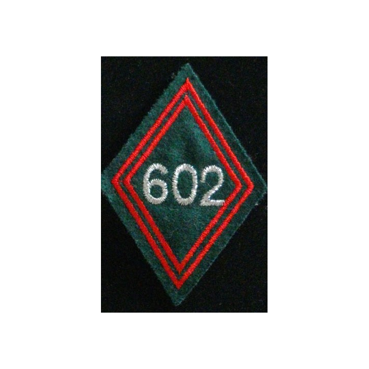 LOSANGE DE BRAS MODÈLE 45 : 602° RCR TRAIN CADRE