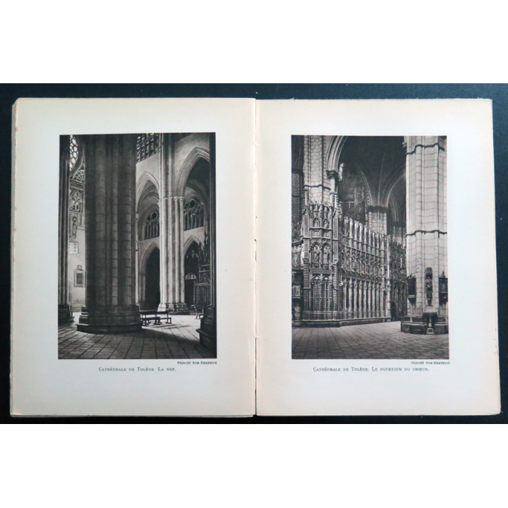 Au coeur de l'Espagne de Manuel Siurot et Philine Burnet 1932. Tranche très abimée et déchirée